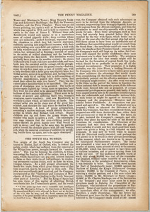 The Penny Magazine articles from 1832